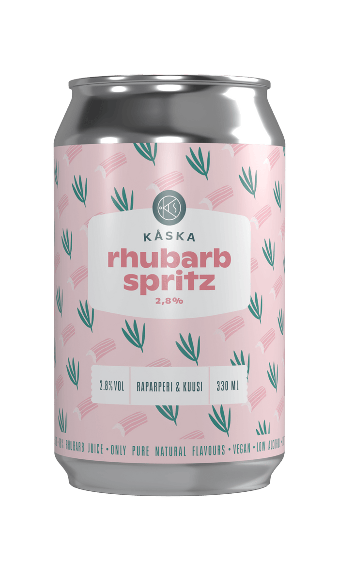Kåska Rhubarb Spritz 12-pack